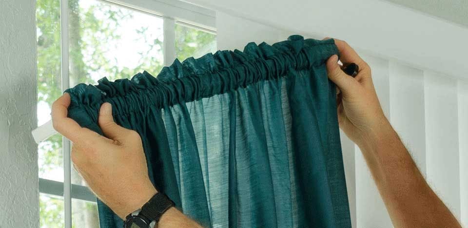 About our curtain hanging service
