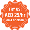 Book home cleaning services in Sharjah from AED 25 per hour. TRY US! 20% off on your first clean